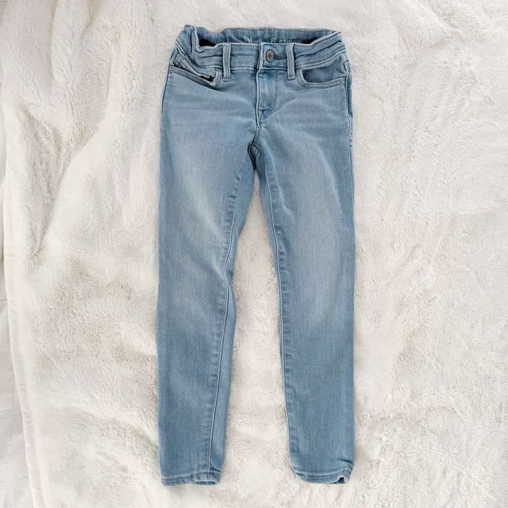 Girls Gap Super Skinny Jeans Slim Fit Size 6